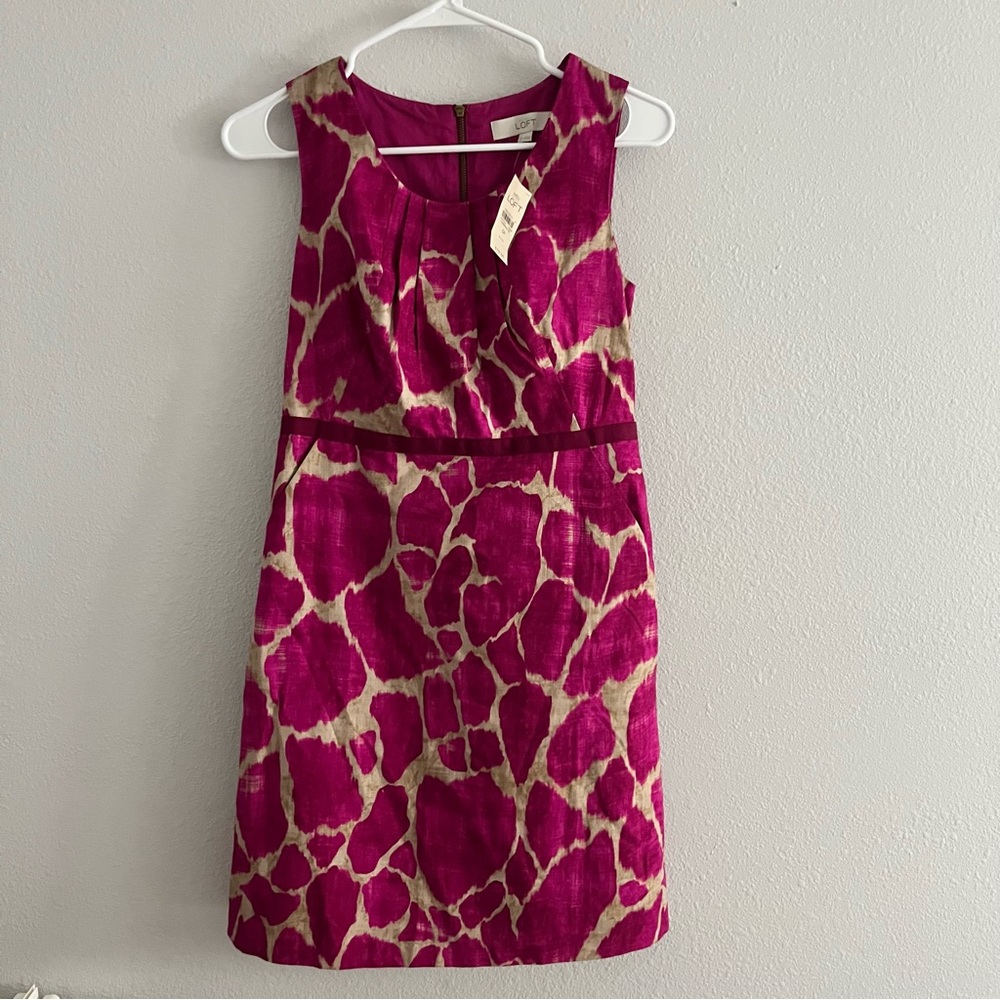 NWT Loft Sleeveless Mini Dress Size 0p